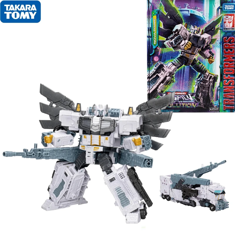 В наличии Трансформеры Legacy Evolution Leader Class Nova Prime экшн-фигурка Модель Коллекция