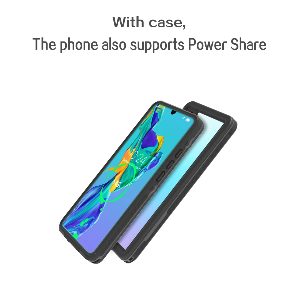 Фото Для Huawei P30 Pro бронированный чехол 360 полная защита IP68 Водонепроницаемый чехол для Huawei P20 Lite Nova3E противоударный защитный чехол №4