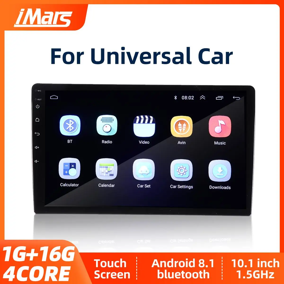 

IMARS 2Din Car 10.1HD Autoradio Multimedia Player 2DIN Touch Screen Auto audio Car Stereo MP5 bluetooth USB TF FM Player 1+16G