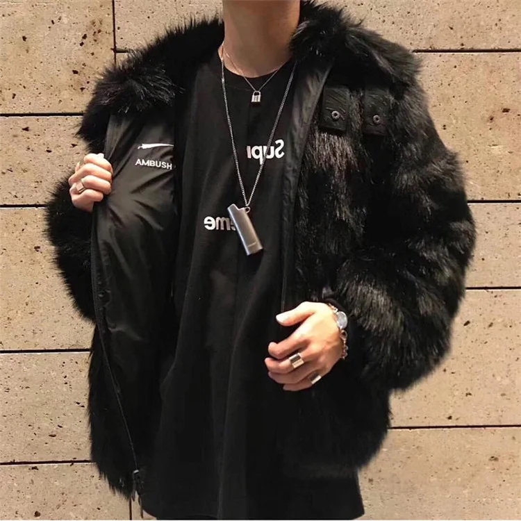 Fur imitation mink fur rabbit fur coat new winter mink fur mink coat women's whole mink medium and long out of season