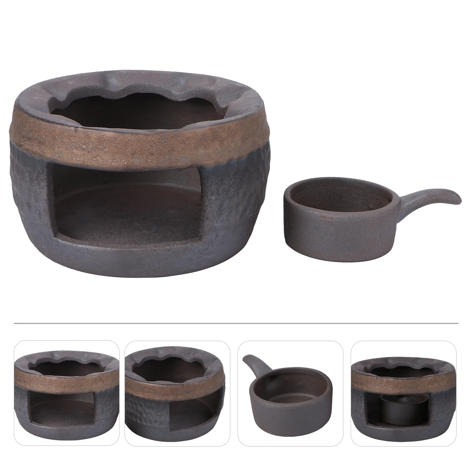 

Teapot Warmer Retro Ceramic Tea Warmer Tea Heater Ceramic Candle Stand Holder Tea Stove Warmer