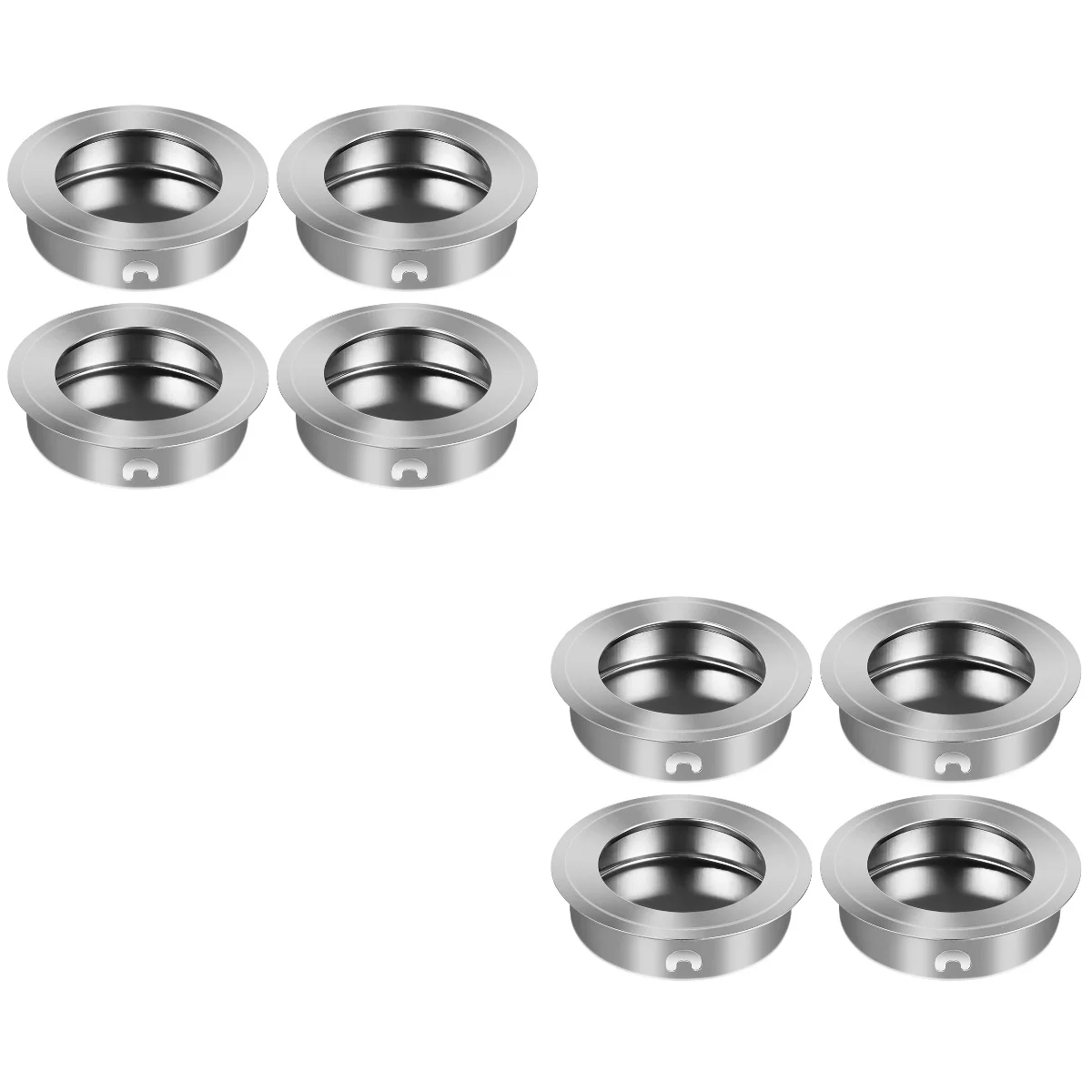 

Door Handlesliding Flushcloset Pocket Handles Finger Lock Recessed Cabinetspulls Mounted Cabinet Stainless Steel Knobs Bifold