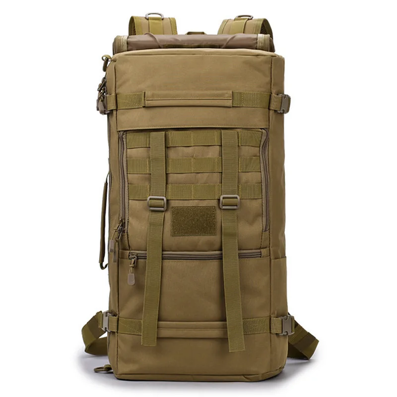 

60L Large Capacity Backpack Oxford Waterproof Military Tactics Molle Army Bag Men Backpack Rucksack For Hike Travel Backpacks