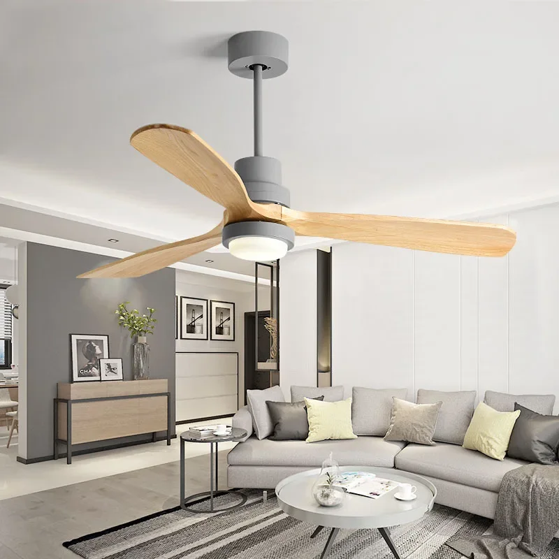 Потолочный ретро-вентилятор стандартная люстра деревянная Подвесная лампа