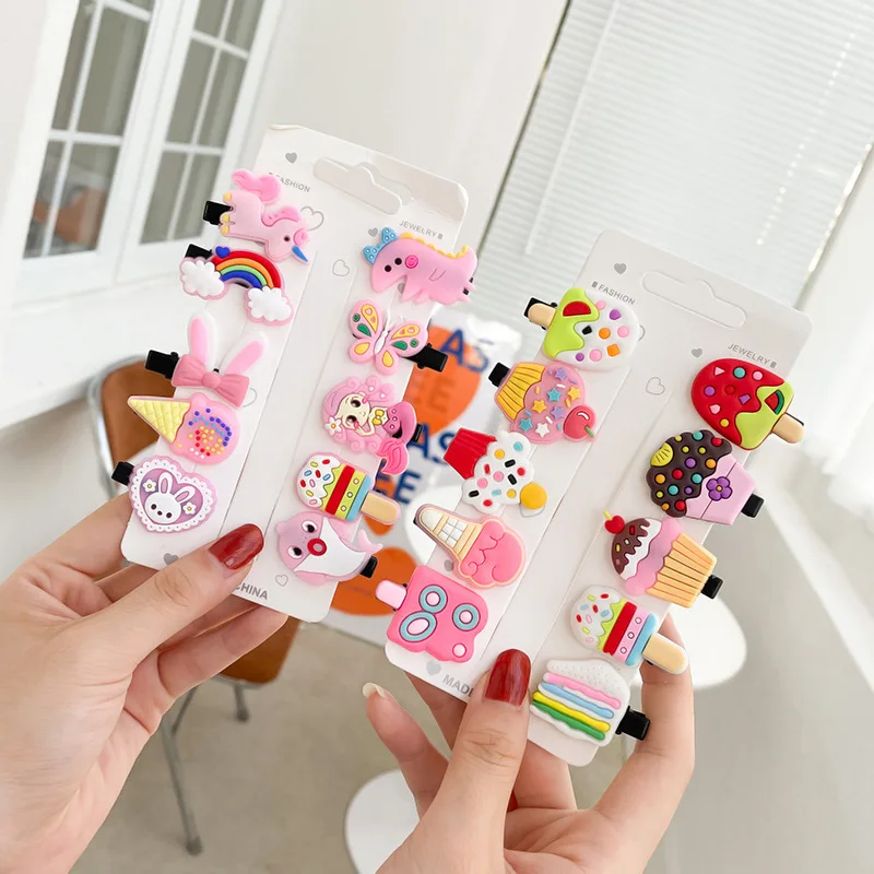 

children's Princess headdress, hairpin DIY soft plastic accessories, hairpin fruit series, mixed and versatile jewelry