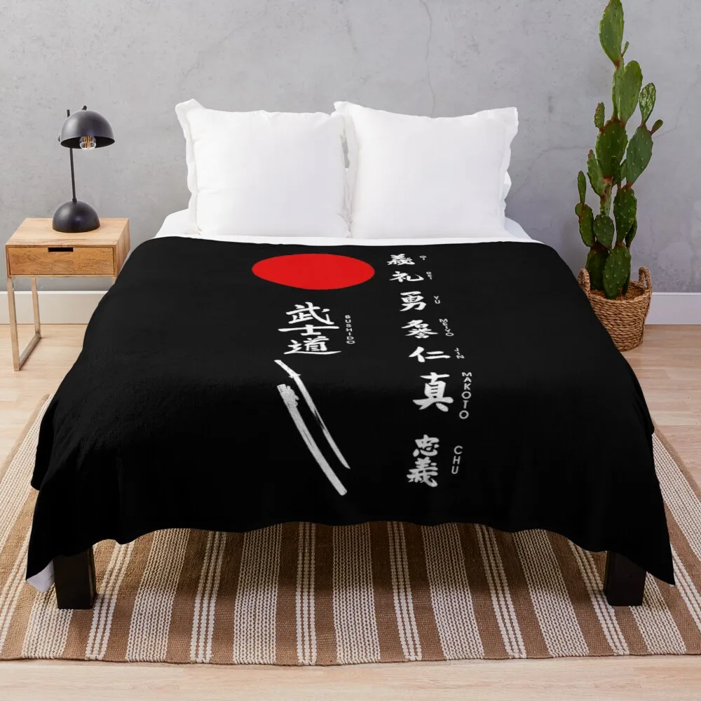

Bushido And Japanese Sun Wearable Blanket Zip Fleece Blanket Bohemian Squishmallow Bunk Beds Sofa Throw Blankets