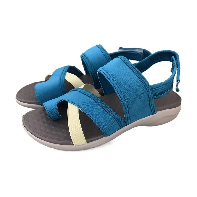 

Women Sandals 2022 New Heels Woman Platform Wedges Shoes Ladies Summer Sandals Buckle Non-slip Beach Sandals Plus Size 35~43