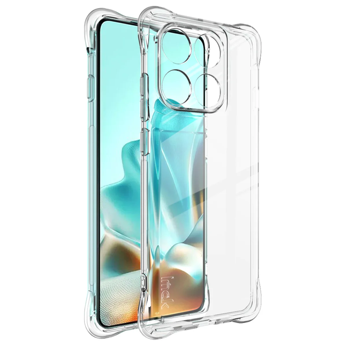 Фото Защитный чехол Imak для Motorola G56 G86 Power Edge 60 Fusion 60s 5G 2025, прозрачный мягкий корпус из ТПУ №4