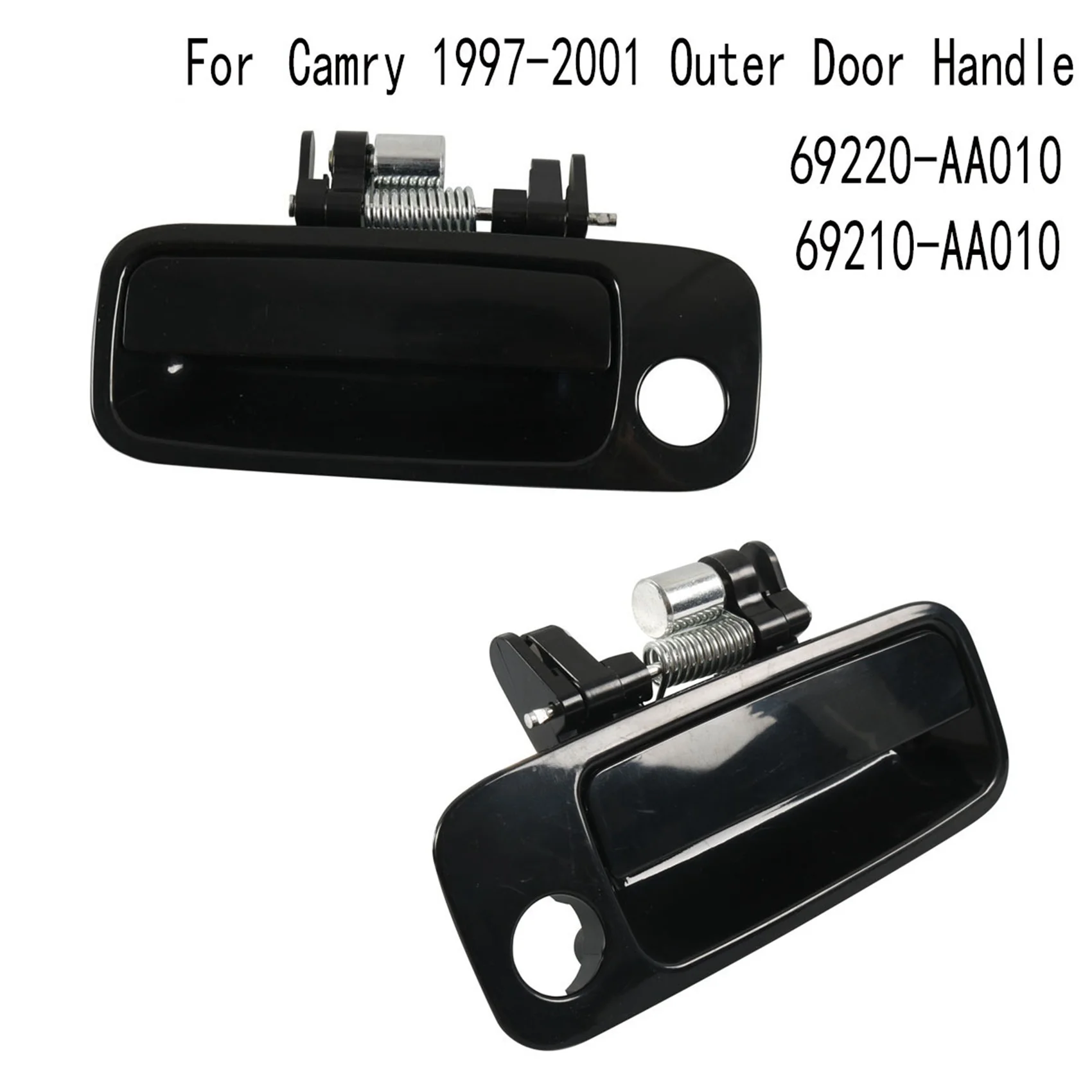 

Front Left+Right Exterior Door Handle for Toyota Camry 1997-2001 Outer Door Handle 69220-AA010 69210-AA010