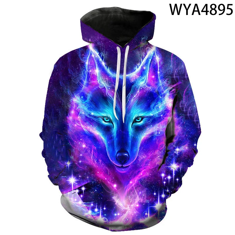 

Fashion Wolf Animal Series 3D Printed Hoodies Cool Sweatshirts Men Women Children Fashion Pullover Boy Girl Kids Hoody Coat