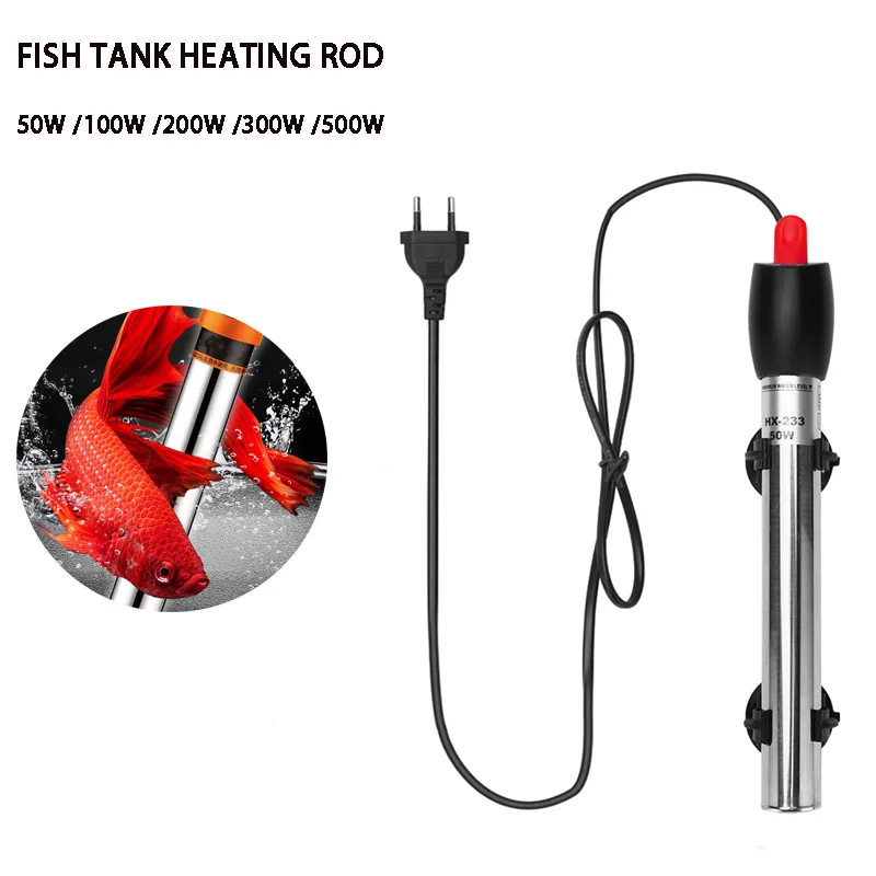 

Погружной нагреватель для аквариума 50 Вт/100 Вт/200 Вт/300 Вт/500 Вт