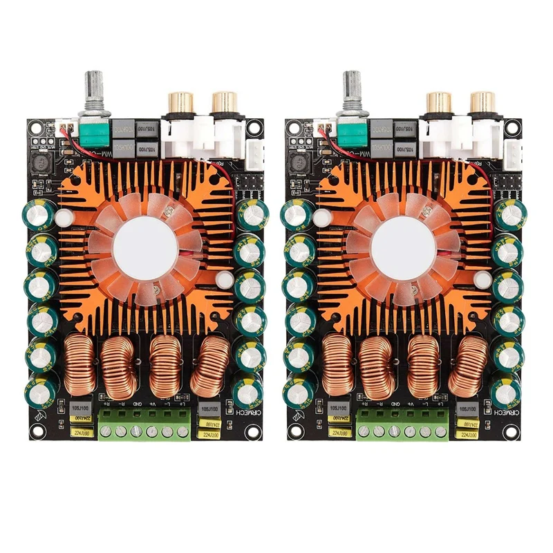 

2 шт., Плата усилителя мощности Tda7498e 2,0 Hi-Fi стерео 160 Вт X 2