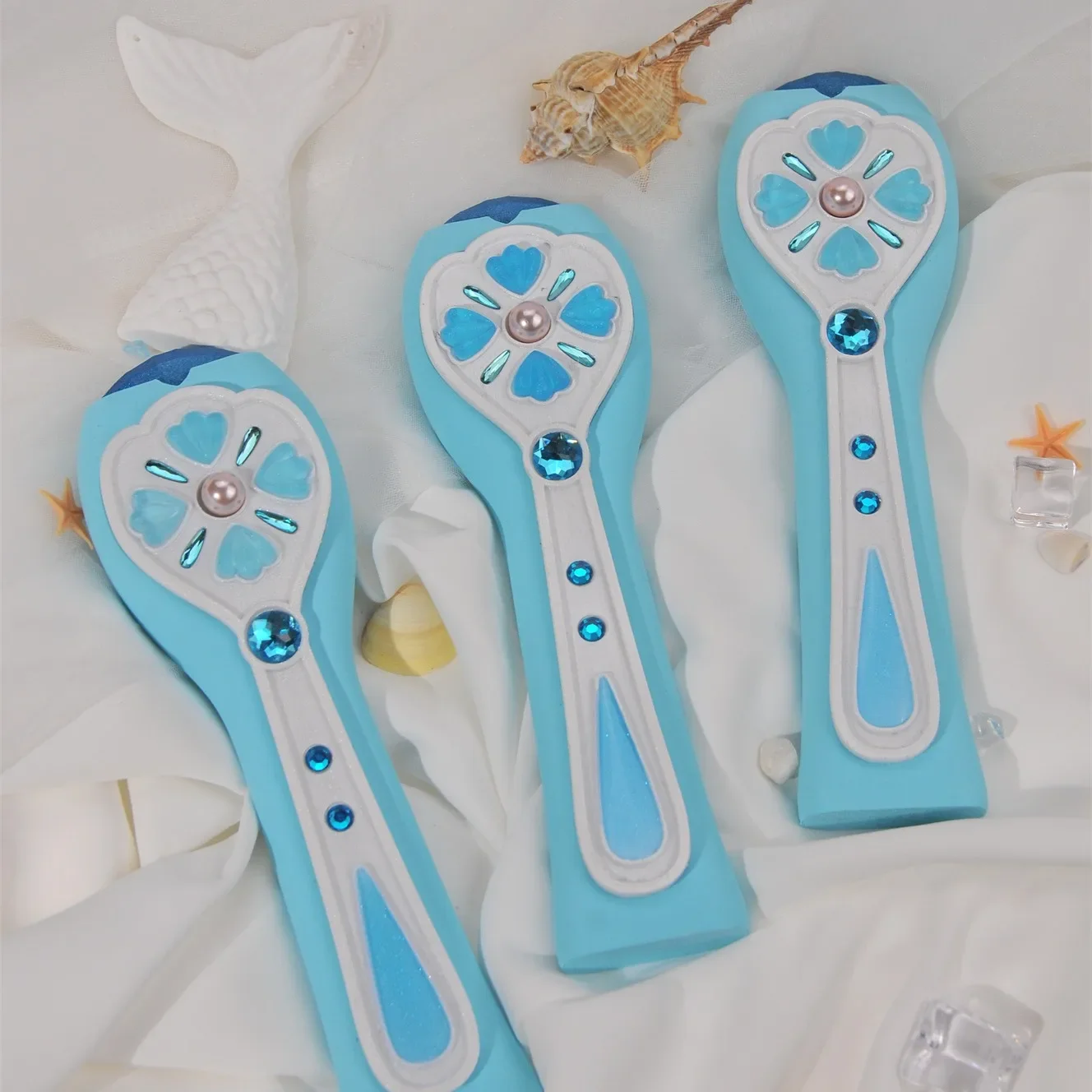 RG русалка мелодия настоящие бусины потому реквизит микрофон