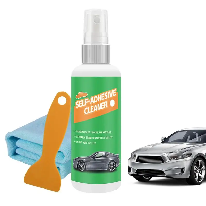 

Rapid Label Remover Auto Adhesive Sticker Remover Sticky Stains Remover With Scraper All Purpose Cleaner For Car Stickers Labels