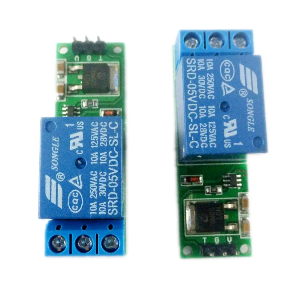 Триггерный релейный модуль с защелкой бистабильный самоблокирующийся