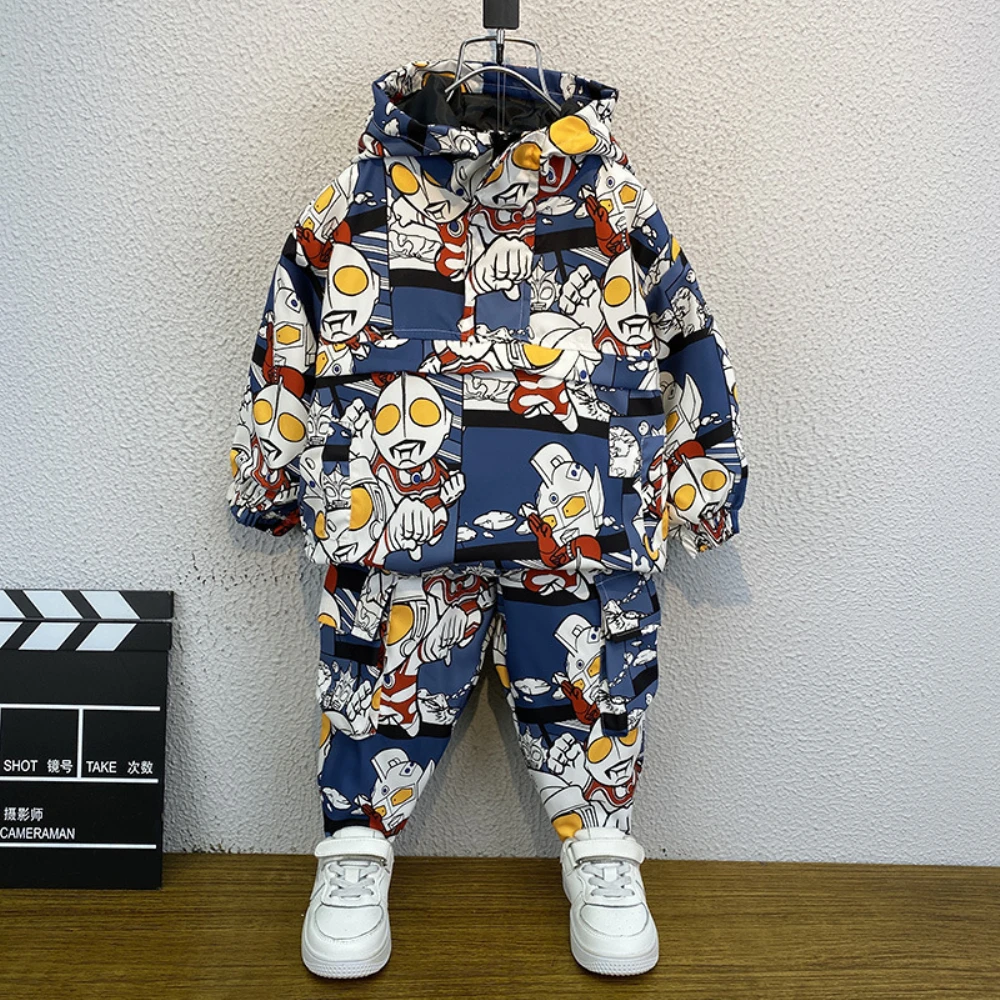 

2 шт./комплект, ветровка и штаны для мальчиков 2-10 лет