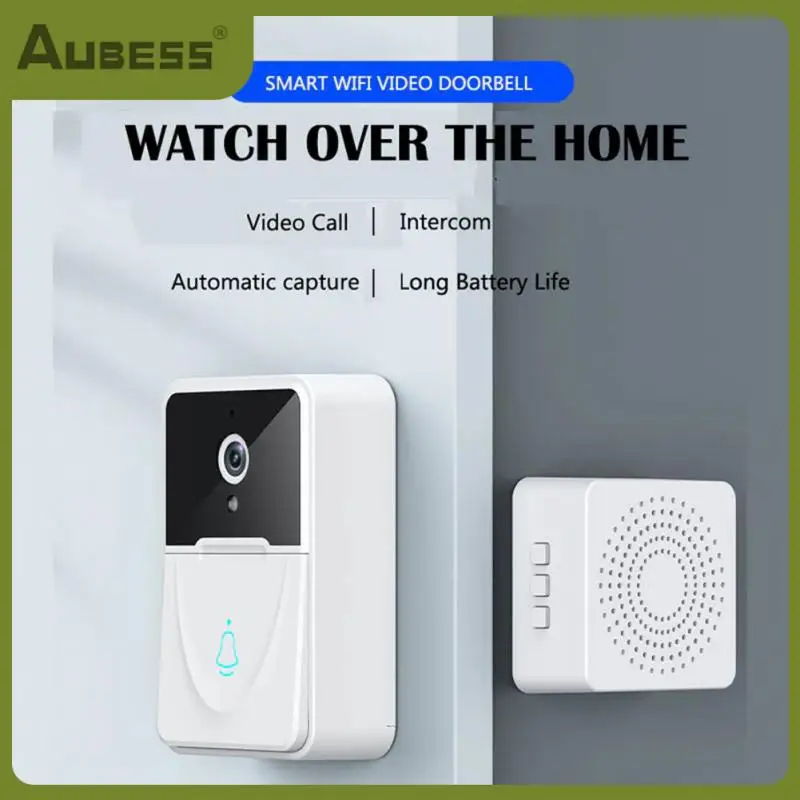 

Водонепроницаемая камера для телефона, беспроводной дверной звонок с функцией голосового управления, ночная рация, умный дом, Wi-Fi