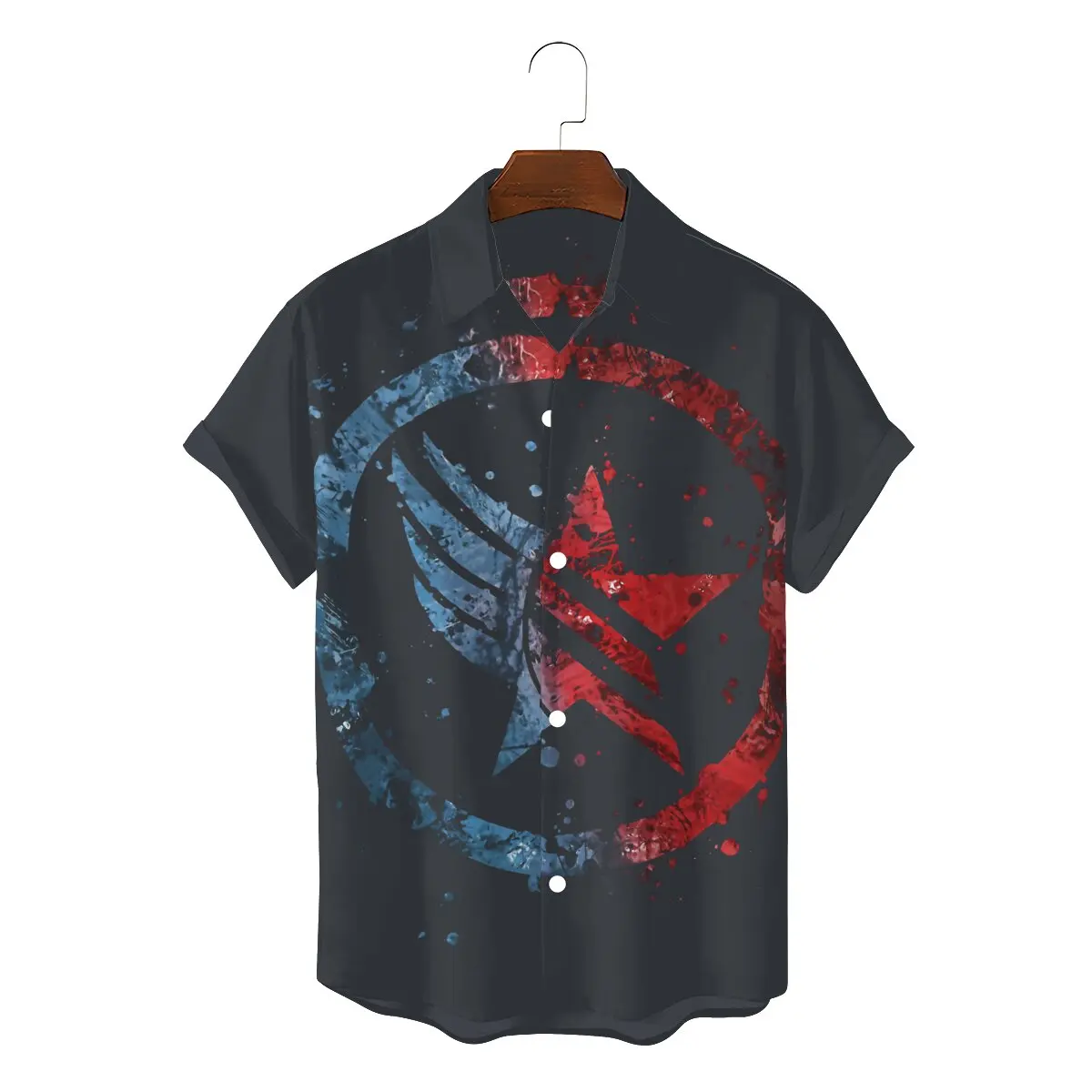 

Mass Effect Commander Shepard Asari Game Man Shirts Renegade Paragon Combo Splatter Fashion 3D Shirt Original Sweatshirts