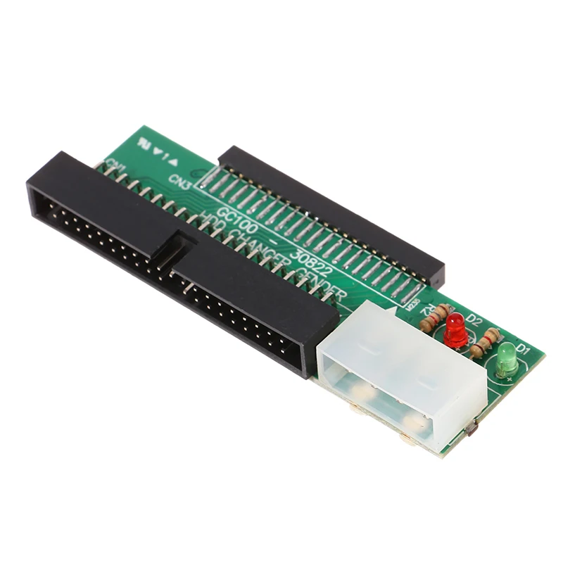 

Sata to IDE Adapter 2.5 Sata Female to 3.5 IDE Male Converter 40 PIN Port 1.5Gbs 2.5 to 3.5 IDE Support ATA 133 100 HDD CD DVD