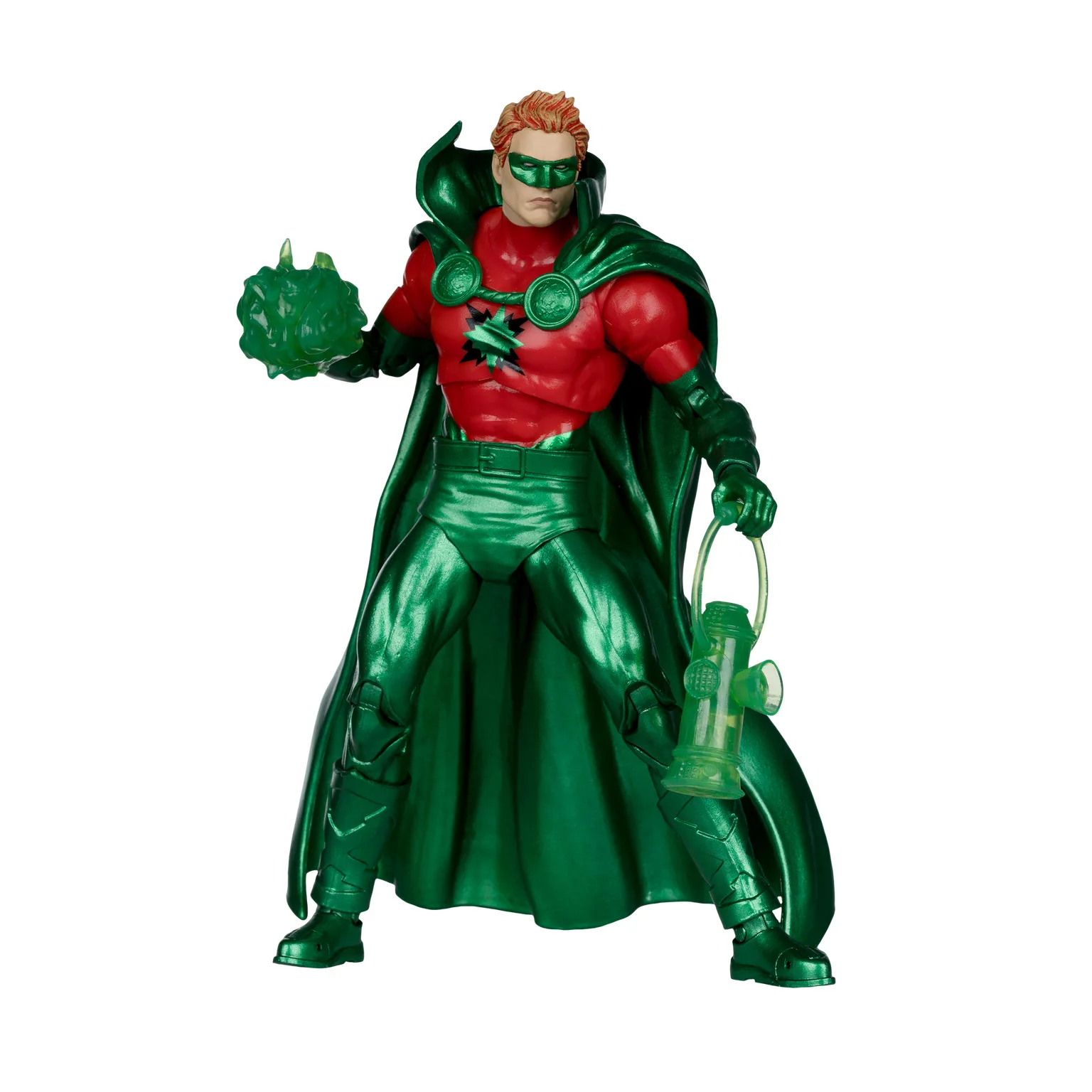 Фото Фигурка McFarlane Toys DC Multiverse Deluxe, 7 дюймов - Бест-Бой (Gold Label)/Сентинел (Алан Скотт), модель для сборки (гараж-кит) №3