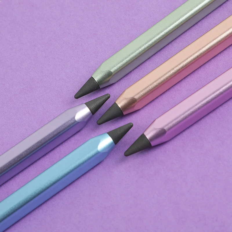 

Новый бесцветный вечный карандаш, неограниченное письмо без чернил, ручка HB, инструмент для рисования скетчей, школьные офисные принадлежн...