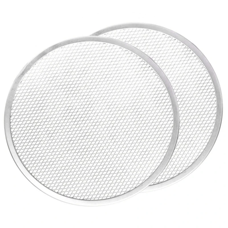 

Экран для пиццы, сковорода для пиццы, сковорода для пиццы для духовки, лоток для пиццы, 12-дюймовый бесшовный алюминиевый антипригарный экран...