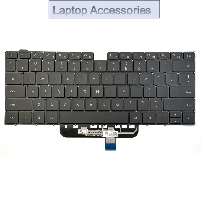 Фото Новая клавиатура для ноутбука Huawei MateBook D 14 NbB-WAH9 NbB-WAH9P NbB-WAE9P Nbl-WAQ9R с подсветкой в США №2