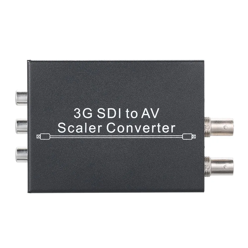 

3G SDI to AV Scaler Converter HD SD L/R Analog Stereo Audio Converter