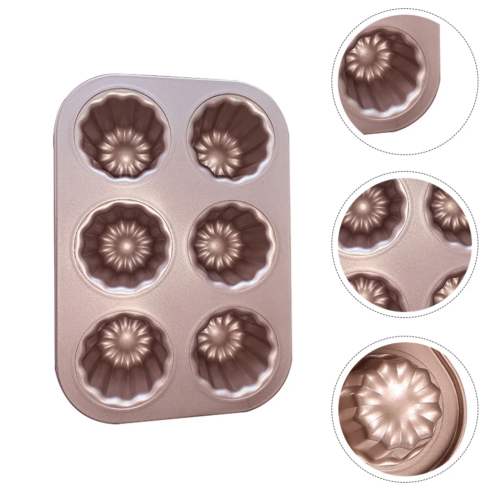 

Cake Baking Cupcake Muffin Pans Pan Stick Non Molds Tray Mold Steel Nonstick Mould Carbon Tin Round Jelly Wedding Maker