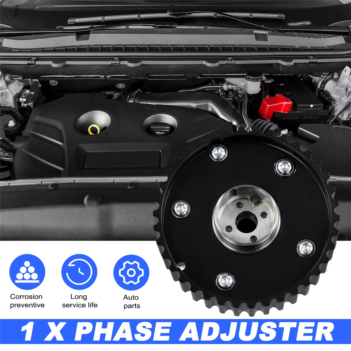 Регулятор фаз газораспределения двигателя звездочка распределительного вала