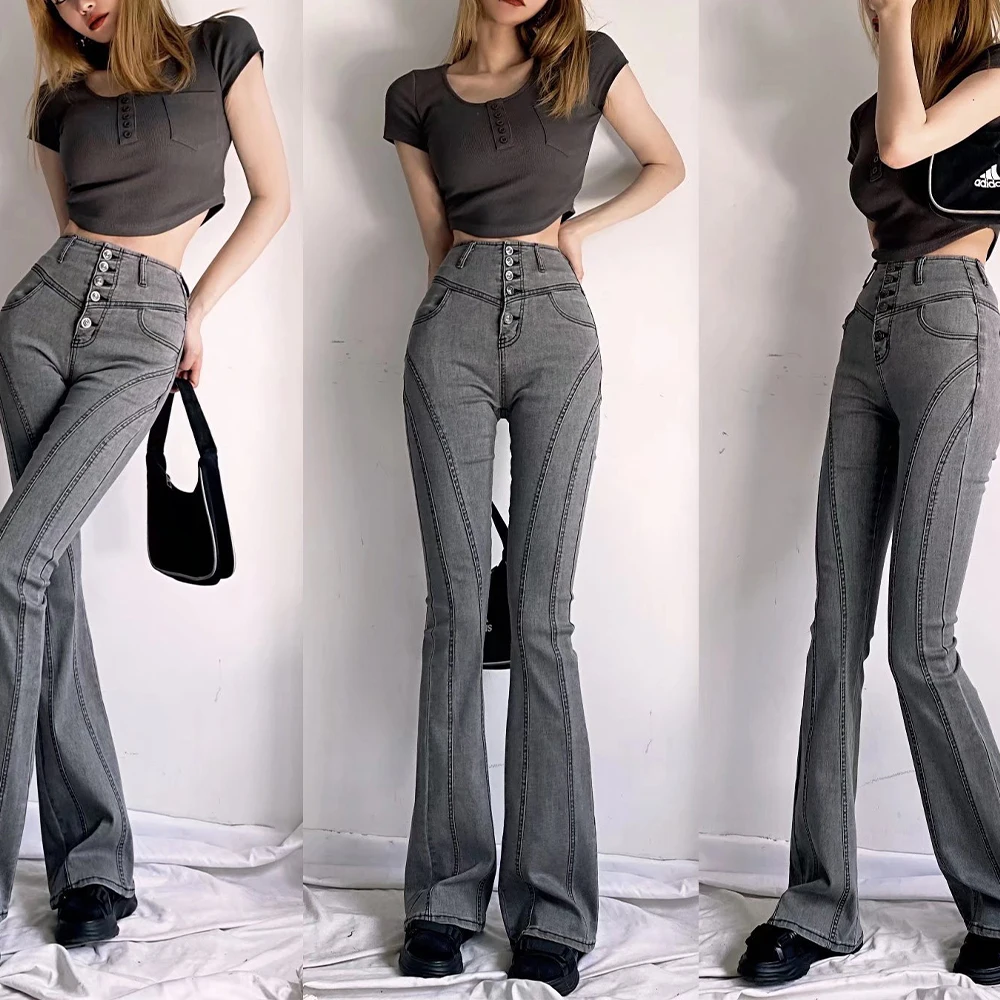

Y2k Style Clothing Pants Tops Women Pants Summer Outfits for Women 2023 Summer Dress Korean Fashion Star Girl Jeans for Women