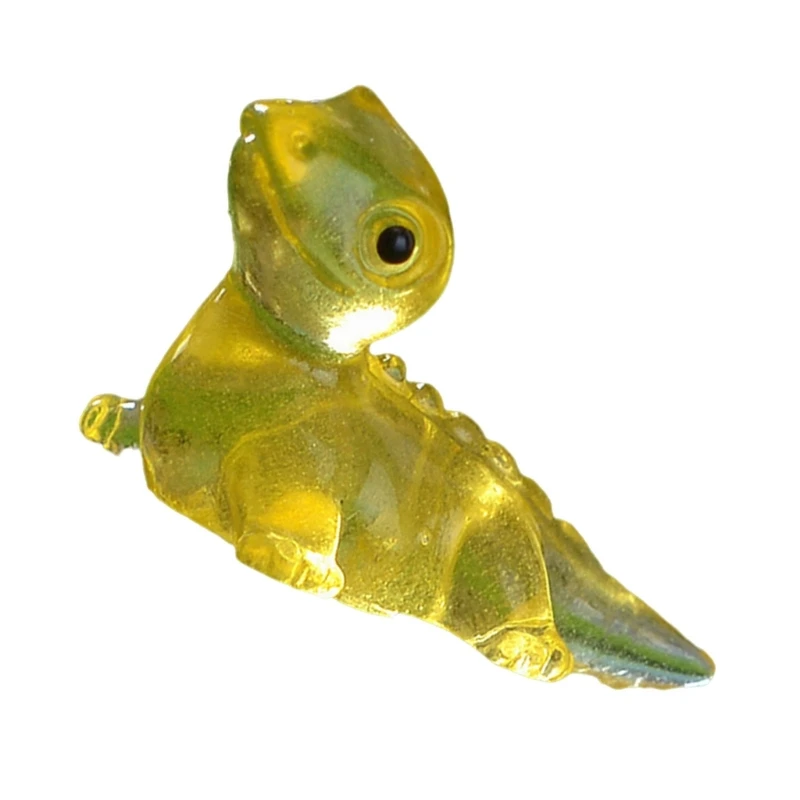 20 шт. светящиеся маленькие фигурки ящериц из смолы в темноте фигурка Lacertilian H7EA