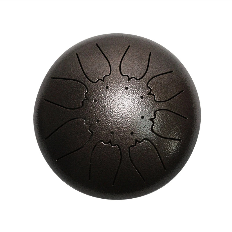 

Steel Tongue Drum Set 6 Inch 8 Tune Handpan Drum Pad Tank with Drumstick Carrying Bag Percussion Instruments Accessories New