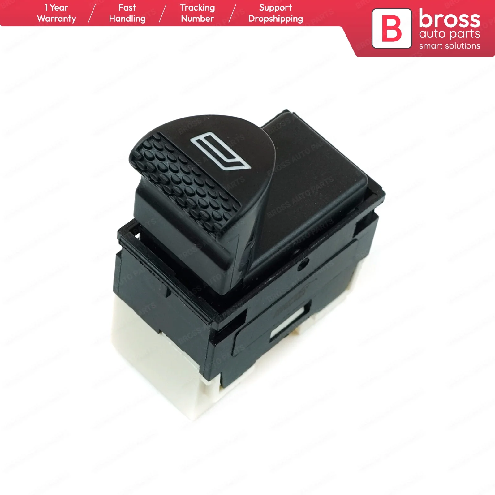 Bross Авто Запчасти BDP113 Мощность кнопка включения окно 6-Pin передний левый дверные
