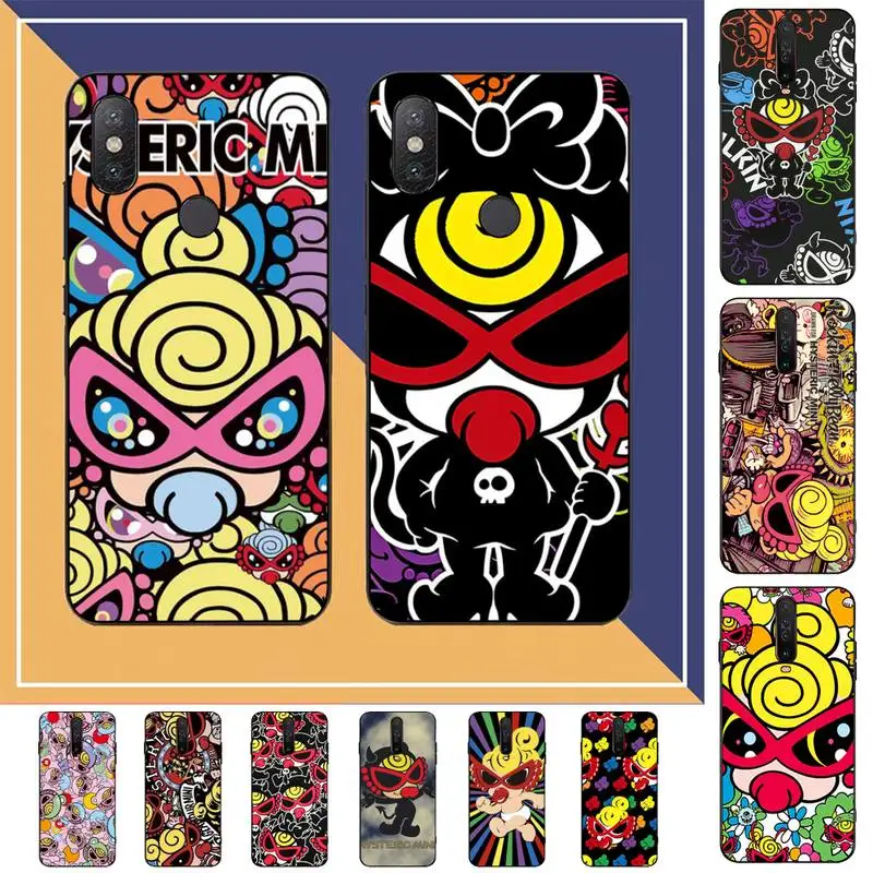 

Japan Fashion hysteric mini Phone Case for Redmi Note 8 7 9 4 6 pro max T X 5A 3 10 lite pro