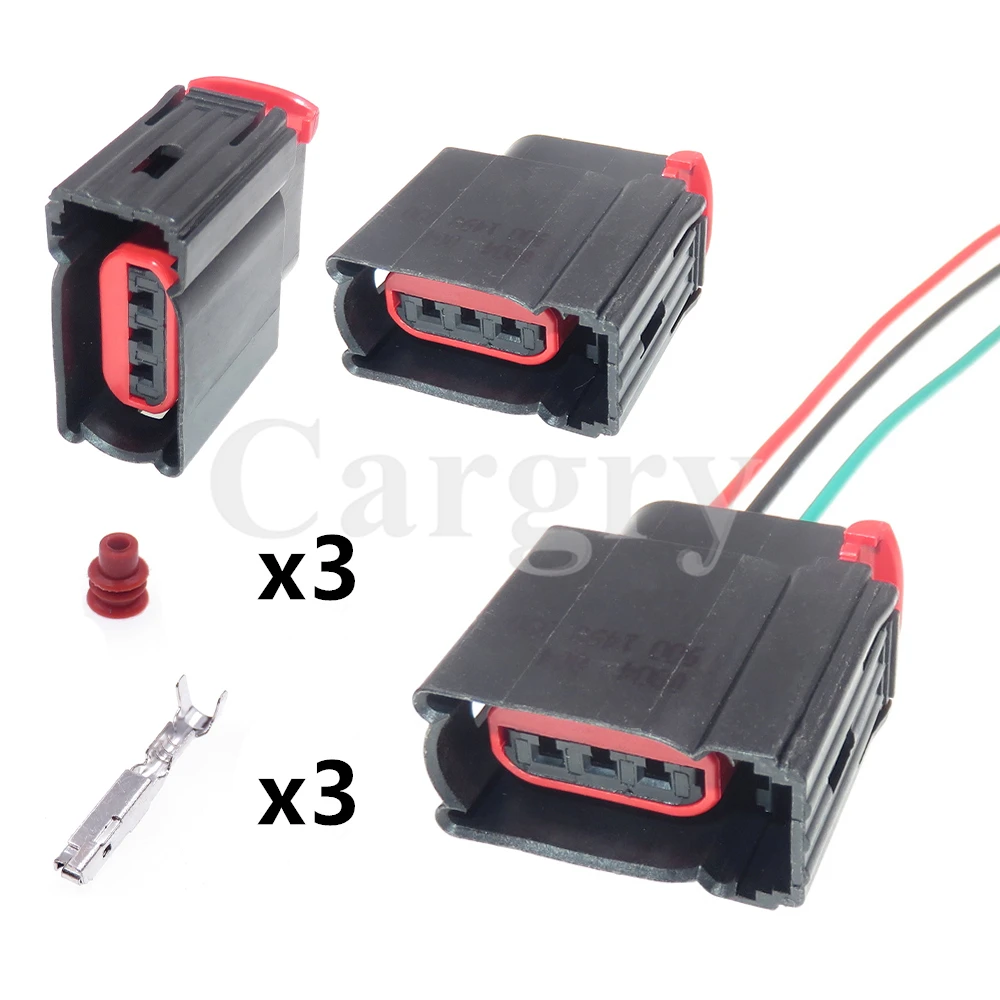 

1 Set 3P 7900-1493-000 Automotive Wire Plugs Car Waterproof Socket Auto Electric Cable Connector
