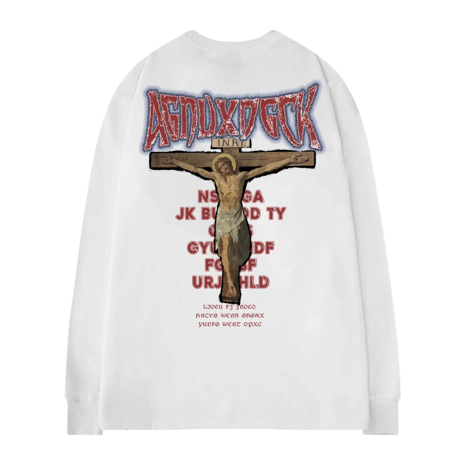 

Long Sleeve T Shirt Men Cotton Oversize Y2k Tshirt For Women Streetwear Hip Hop Graphic Tees Vintage Clothes Print Sweatshirts