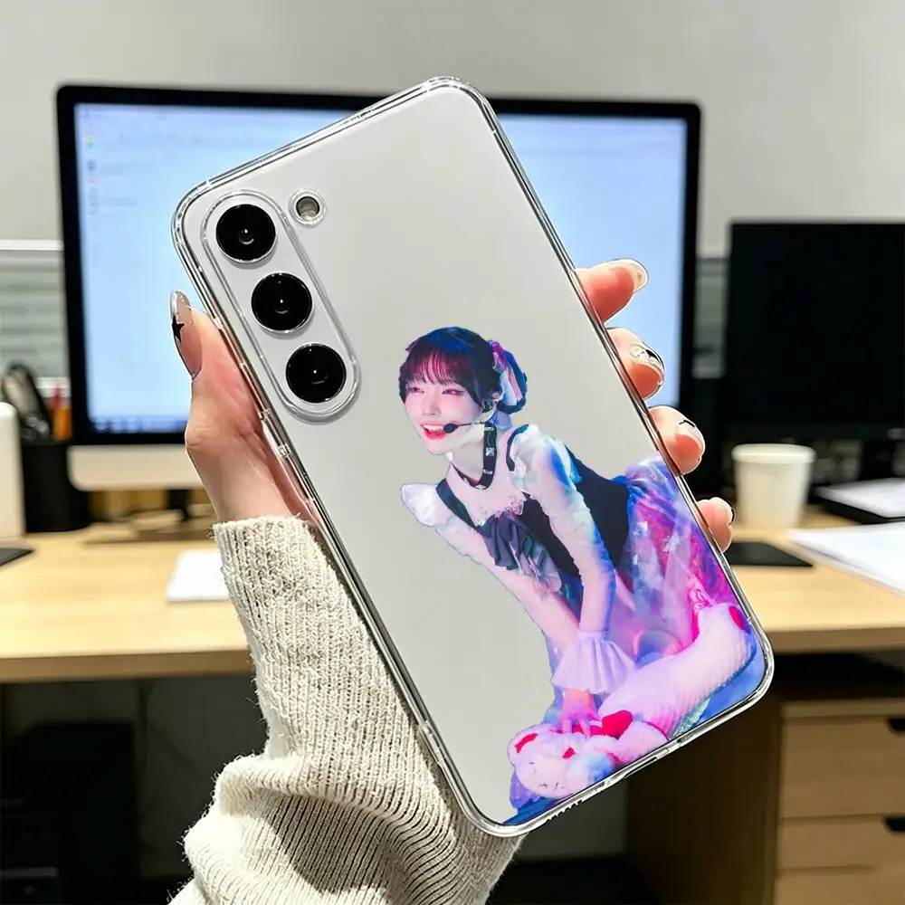 Фото Чехол для телефона Phantom-S-Siita-Otomodachi для Samsung A10,12,20,21S,30,31,40,50,51,52,70,71, прозрачный чехол №4