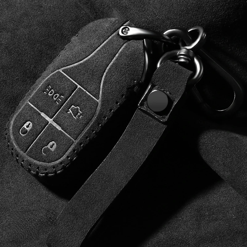 

For Maserati Ghibli Levante quattroporte alcantara suede all-inclusive key cover key case