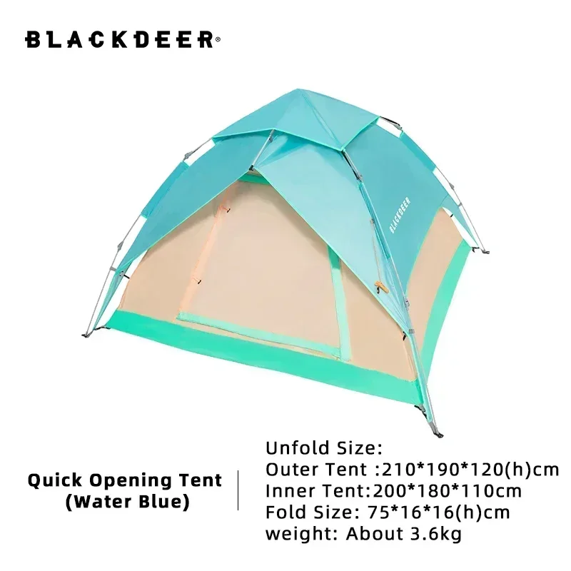 BLACKDEER теневая палатка складной навес от солнца затемнение пикник автокент быстро