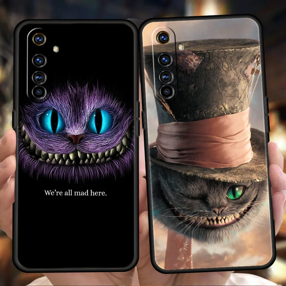

Мягкий чехол Heshire Cat для Oppo A12 A16 A74 A76 A15 A52 A53 A54 Find X5 Reno6 Z Reno7 SE Pro 5G A9 2020, чехол для телефона