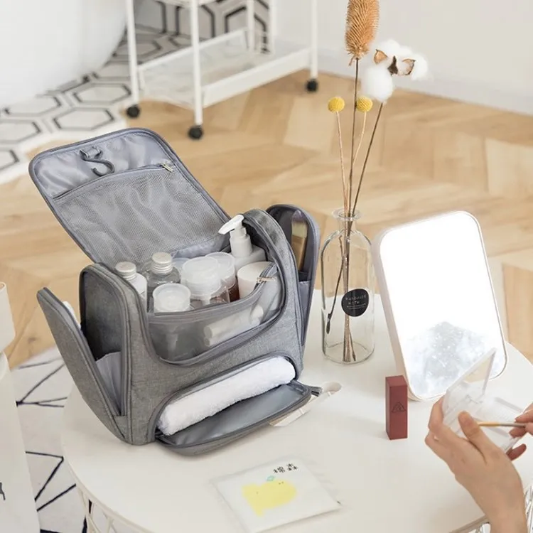 

Hanging Bag Women Fashion Transparent Toiletry Bag Makeup Waterproof Cosmetic Storage Contain Case Men Travel Organizer