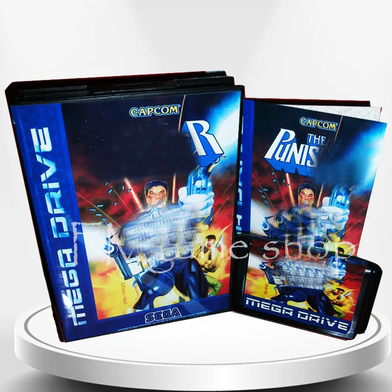 Sega MD Game-чехол Pshe EU с картой в коробке руководством для 16-битной видеоигры Mega Drive