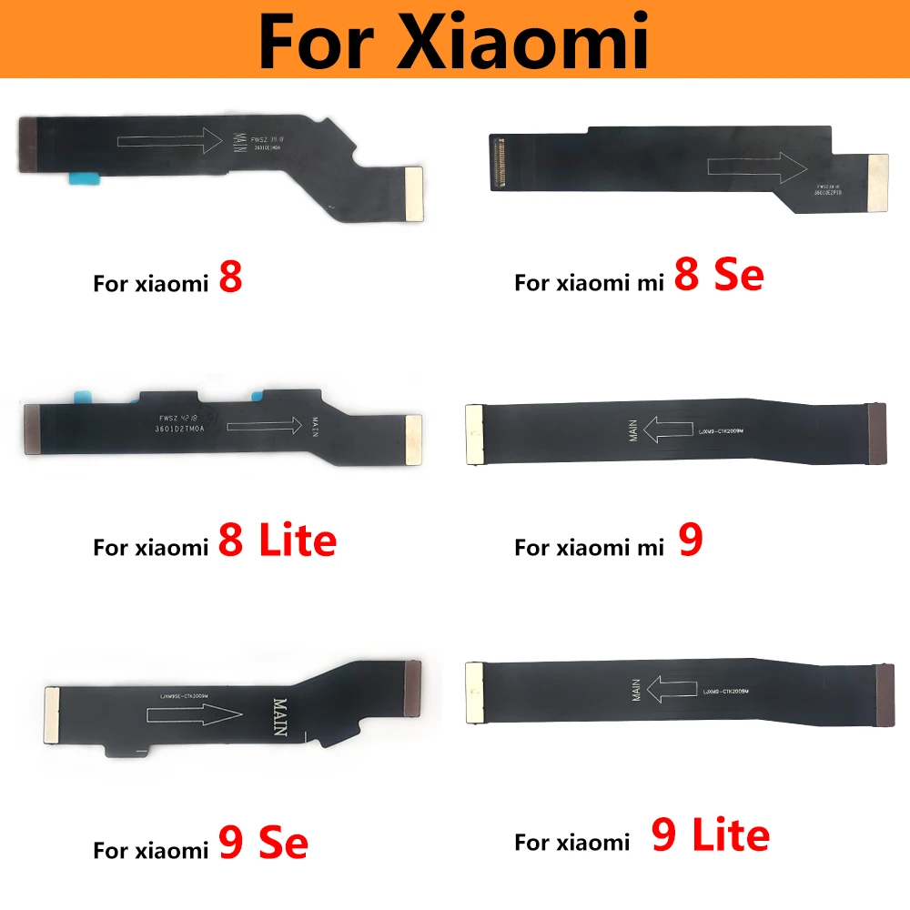 

Разъем материнской платы гибкий кабель для Xiaomi Mi 11 10 10T 6 8 9 Se 10T Lite Note 10 Pro материнская плата для телефона запасные части