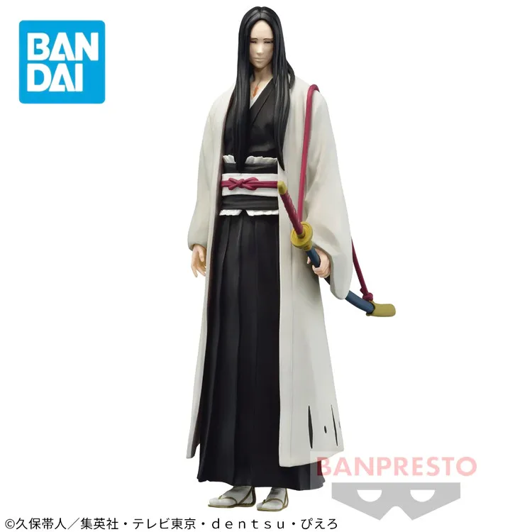 

15cm Original Bandai Solid and Souls Bleach Figure Banpresto Unohana Retsu Figurine PVC Model Collectible Boys Velentines Gift