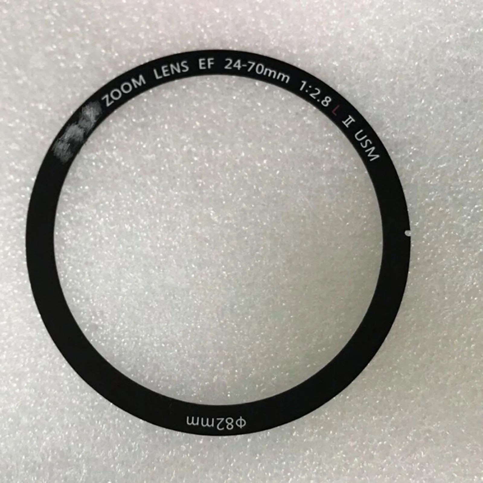 

Front Lens Pressure Ring Decorative Ring Sealing Ring with Double-sided Tape for Canon 24-70 2 Generation