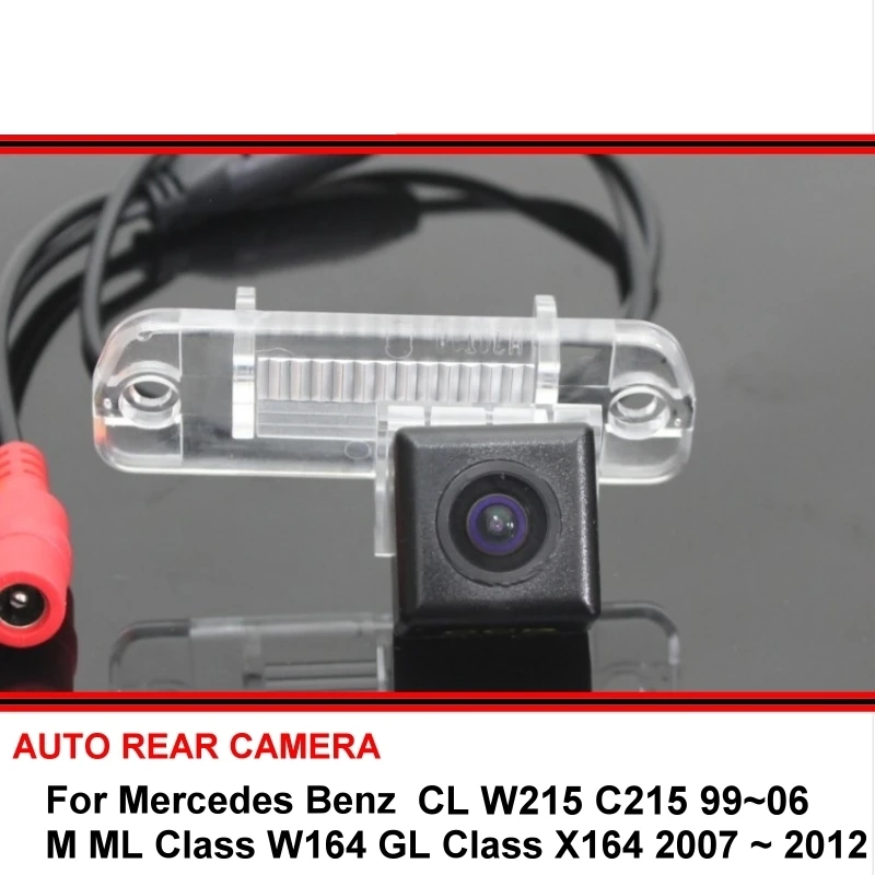 

Fisheye For Mercedes Benz M ML W164 GL X164 CL W215 C215 Car Back up Parking Camera CCD HD Car Rear View camera Reversing Camera