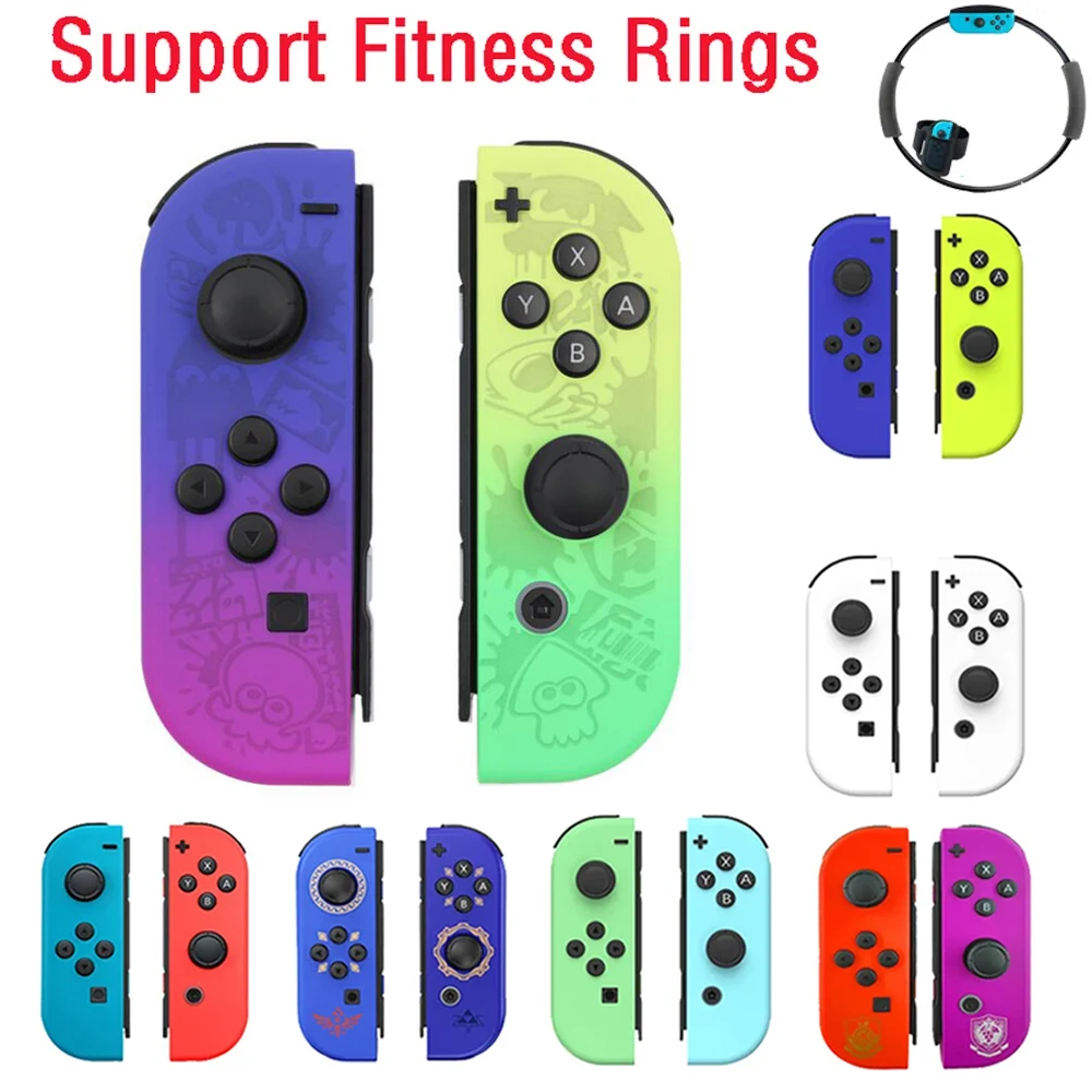 

New 1 Pair Joy Pad Switch Controller for Nintendo Switch Support Wake-up Function,L/R Switch Joycon Controller with 6-Axi