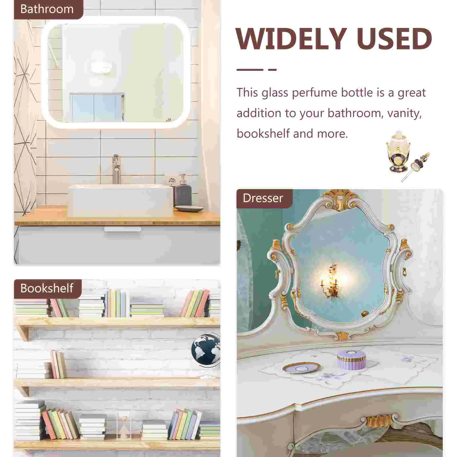 Шампунь Miss Perfume для женщин мини-бутылка стеклянная упаковка рождественские