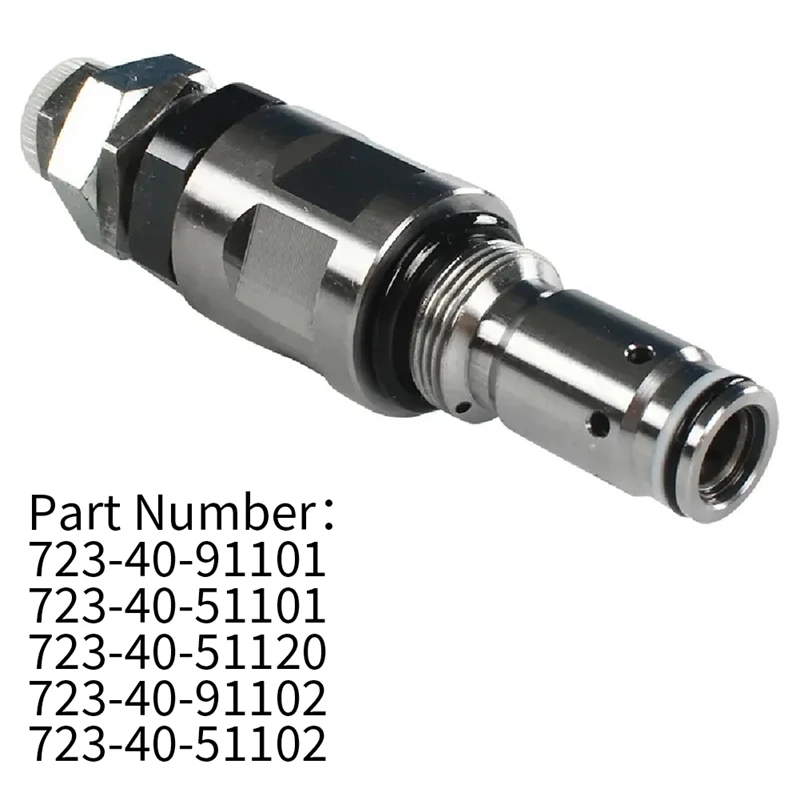 Главный предохранительный клапан заменяет 723-40-51102 723-40-51100 для двигателя Komatsu 6D95